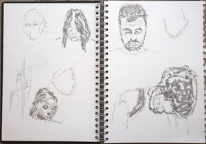 Sketching People On The Tube